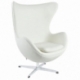 Leather Egg Chair Replica by designer Arne Jacobsen