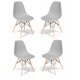 Pack 4 Silla James Wood New Edition