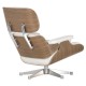 Réplica butaca Eames Lounge chair original en madera nogal de Charles & Ray Eames