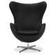 Replica Leather Egg Chair do designer Arne Jacobsen