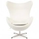 Replica Leather Egg Chair do designer Arne Jacobsen