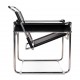 Réplica de la silla de diseño Wassilly Chair en piel