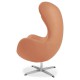Réplica Silla Egg Chair de Piel del diseñador Arne Jacobsen