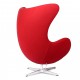 Réplica Silla Egg Chair en Cachemir del diseñador Arne Jacobsen