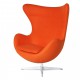 Replica Egg Chair in Cashmere from designer Arne Jacobsen