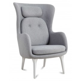 Replica Ro Back Armchair in Cashmere by designer Jaime Hayón
