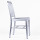 Navy Army chair replica in aluminum