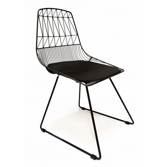 Cadeira de metal de verão adequada para exterior