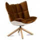 Réplica del sillón de Diseño Husk Armchair con reposapiés de la magnífica diseñadora Patricia Urquiola