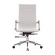 Cadeira de escritório Alu com encosto alto em couro sintético