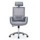 Cadeira de escritório com encosto alto em malha ergonômica em malha respirável