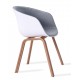 Nordic Chair Upholstered in Cotton