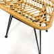 Le Midi chair in Rattan suitable for outdoor