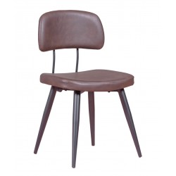 Industrial Chair Copine Upholstered in Leatherette