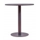Seville high table in steel