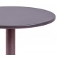 Seville high table in steel