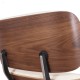Réplica sillón Eames Lounge Chair Versión Premium en Piel Anilina y Madera de Nogal