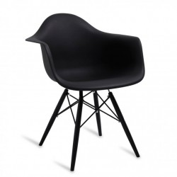  All Black XL Chair